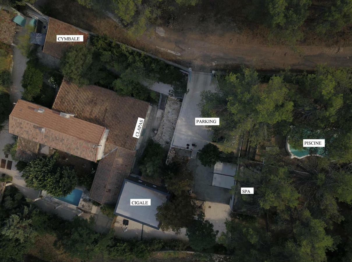 Mas Du Puech Clapas Assas Exterior foto